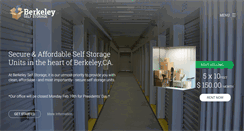 Desktop Screenshot of berkeleyselfstorage.com