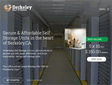 Tablet Screenshot of berkeleyselfstorage.com